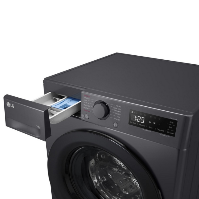 Lg F4Y510GBLN1 10Kg 1400 Spin Washing Machine - A Energy Rated - H85 W60 D62