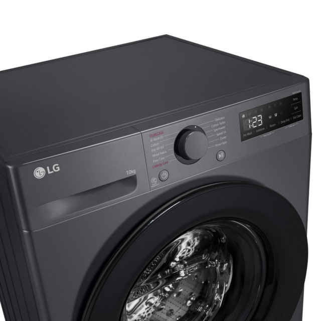 Lg F4Y510GBLN1 10Kg 1400 Spin Washing Machine - A Energy Rated - H85 W60 D62
