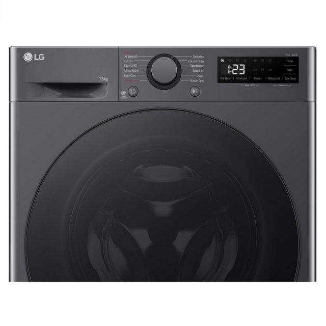 Lg F4Y513GBLN1 13Kg 1400 Spin Washing Machine - A Energy Rated - H85 W60 D66