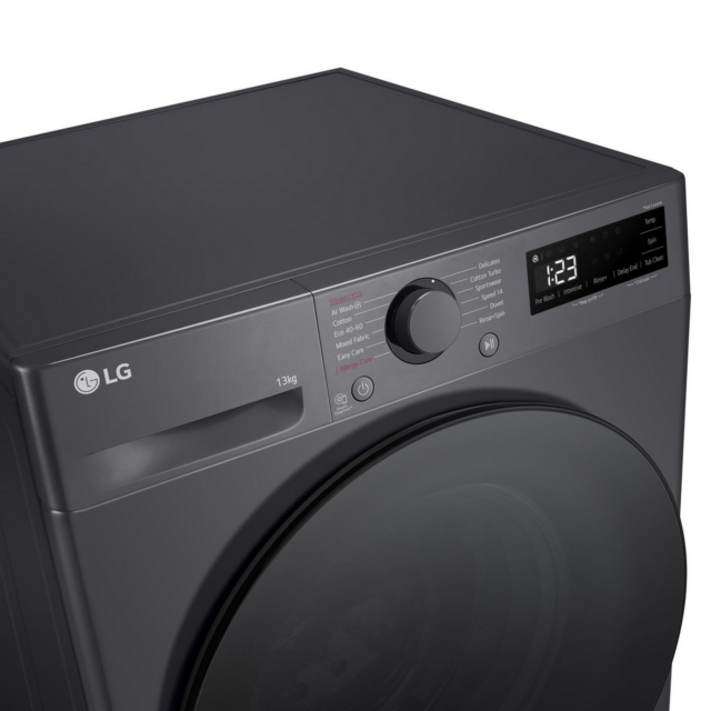 Lg F4Y513GBLN1 13Kg 1400 Spin Washing Machine - A Energy Rated - H85 W60 D66