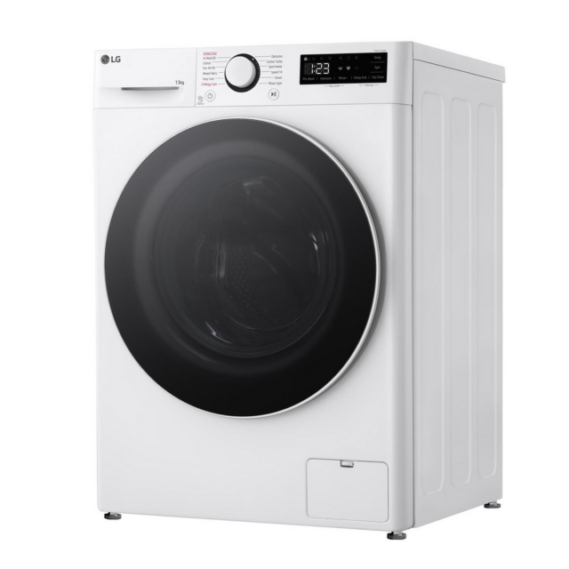 Lg F4Y513WWLN1 13Kg 1400 Spin Washing Machine - A Energy Rated - H85 W60 D66