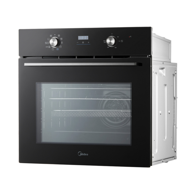 Midea MBO65M90D2-BK Xpress Fry Multifunction Built In Single Oven - H59.5 W59.5 D57.5