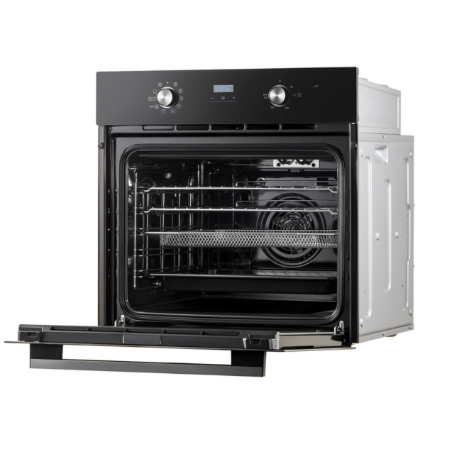Midea MBO65M90D2-BK Xpress Fry Multifunction Built In Single Oven - H59.5 W59.5 D57.5