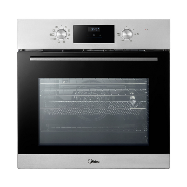 Midea Mbo65m90d2-Ss Xpress Fry  Multifunction Built In Single Oven - H59.5 W59.5 D57.5