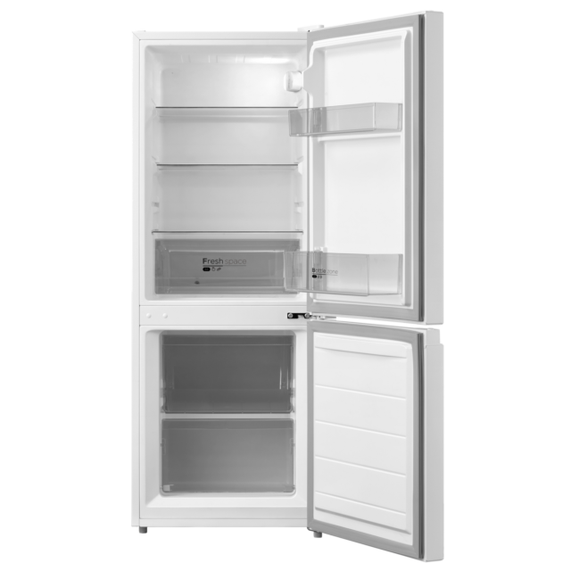 Midea MDRB202FGE01 60/40 Low Frost Fridge Freezer - E Energy Rated - H124 W47 D51.1