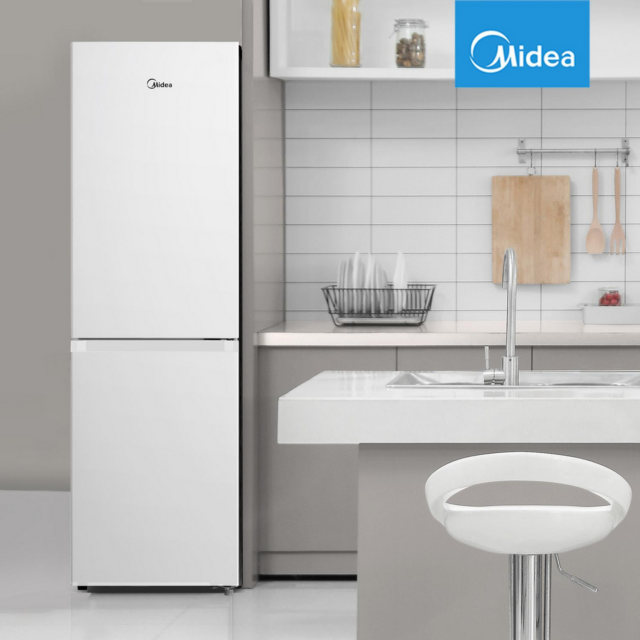 Midea MDRB379FGD01 54.7cm 60/40 Total No Frost Fridge Freezer - White