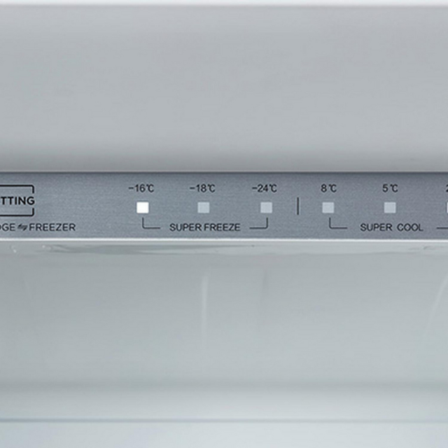 Midea MDRB379FGD01 54.7cm 60/40 Total No Frost Fridge Freezer - White