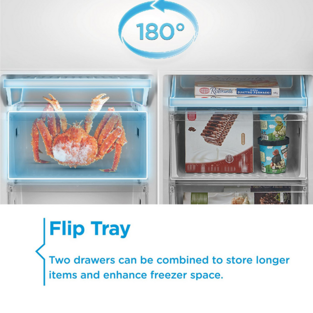 Midea MDRE379FGE01D 70/30 Built In Fridge Freezer - E Energy Rated