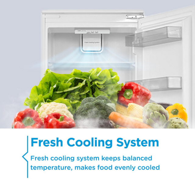 Midea MDRE379FGE01D 70/30 Built In Fridge Freezer - E Energy Rated