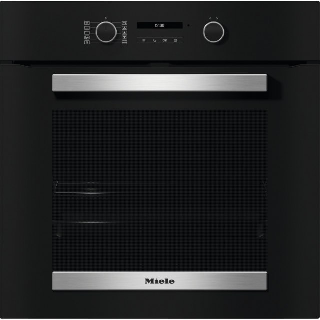 miele H 2465 BP Built In Electric Single Oven - Pyrolitic - Air Fry - A+ Rated - H59.6 W59.5 D56.8