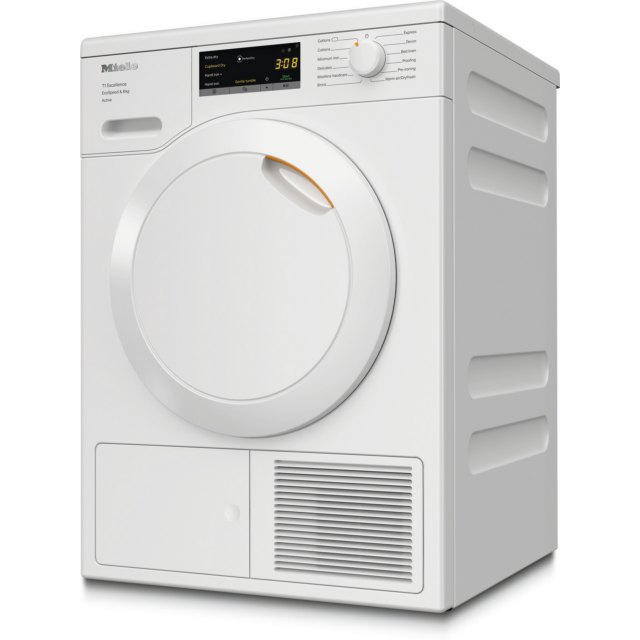 miele TEA525 WP TEA525 8kg Heat Pump Tumble Dryer - White