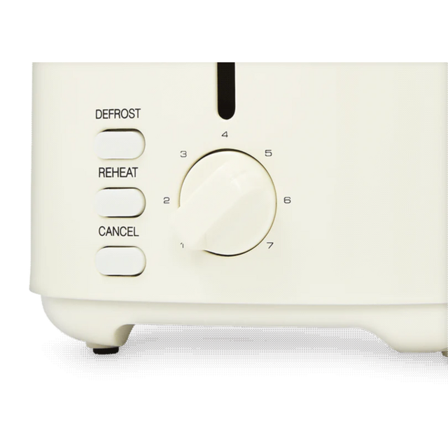 Morphy Richards 222065 MorphyRichards 222065 2 Slice Toaster - Cream