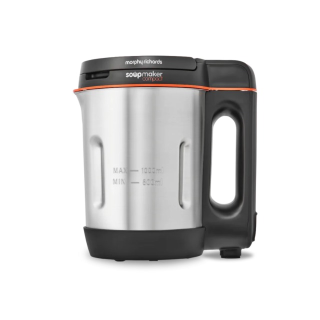 Morphy Richards 501021 Compact 1L Soup Maker - Stainless Steel