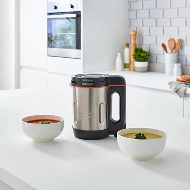 Morphy Richards 501021 Compact 1L Soup Maker - Stainless Steel