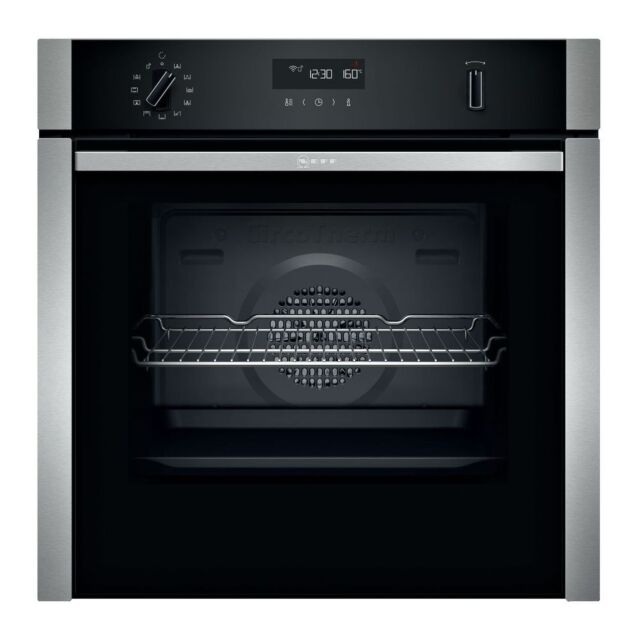 Neff B6ach7hh0b - N50 - Slide & Hide - Pyrolytic - Home Connect - Telescopic - H59.5 W59.4 D54.8