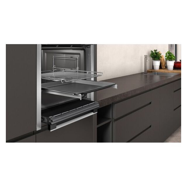 Neff B6ach7hh0b - N50 - Slide & Hide - Pyrolytic - Home Connect - Telescopic - H59.5 W59.4 D54.8