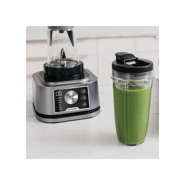 Ninja CB350UK 3-in-1 Foodi Power Nutri Blender with Auto-iQ Silver