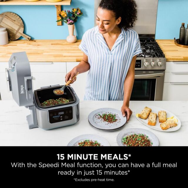 Ninja ON400UK Speedi 10-in-1 Rapid Cooker - Grey