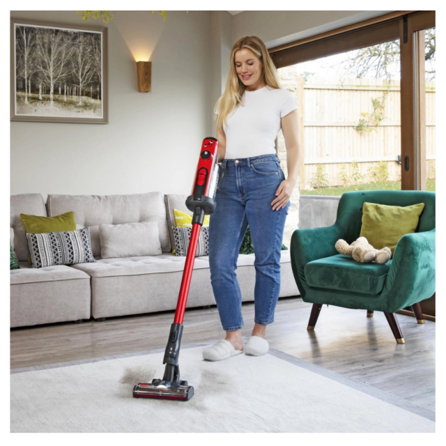 Numatic 916177 Henry Quick Vacuum - 60 Minutes Run Time - Red