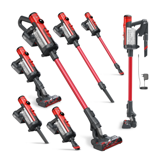 Numatic 916177 Henry Quick Vacuum - 60 Minutes Run Time - Red