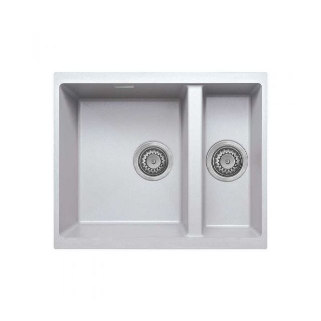 Prima CPR354 Prima+ Granite 1.5B Undermount Sink - White
