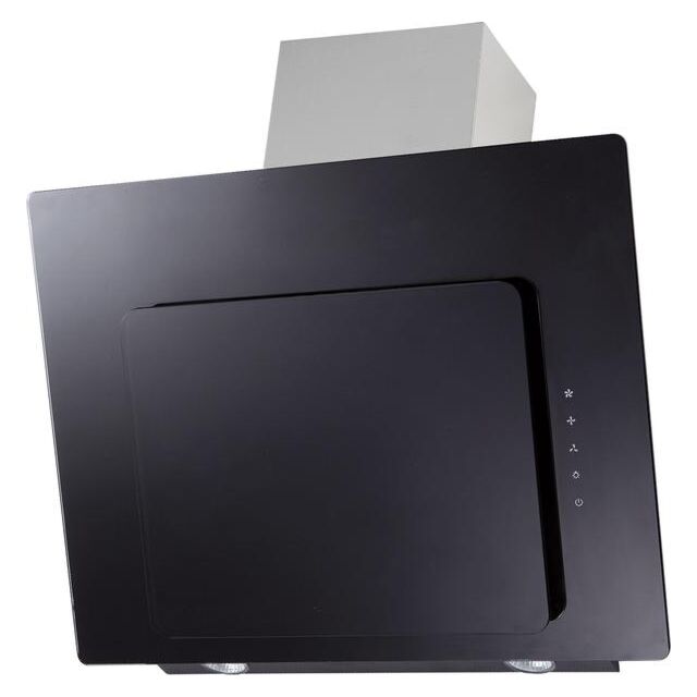 Prima PRAE1002 60Cm Angled Chimney Hood - H 78 - 108 W60 D30.3