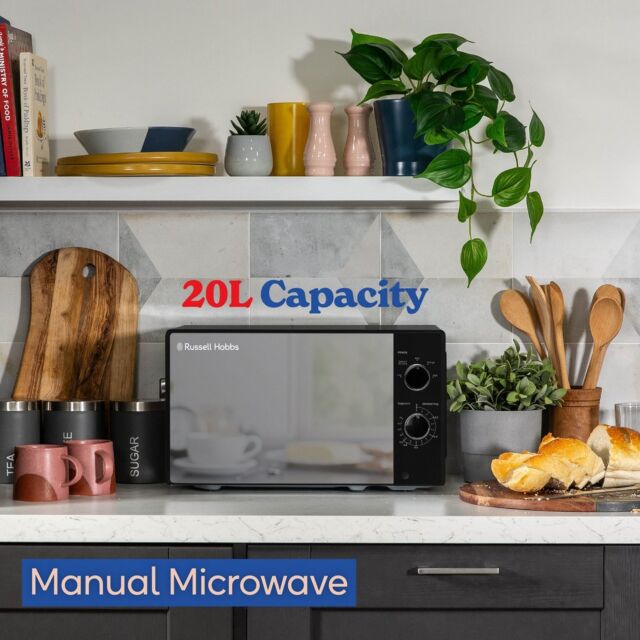 Russell Hobbs RHM2047B 23 Litres Microwave - 800W - H29.3 W48 D35.2