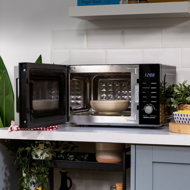 Russell Hobbs RHM2348B 23 Litres Microwave - 800W - Stainless Steel Interior - H29.3 W48 D35.2