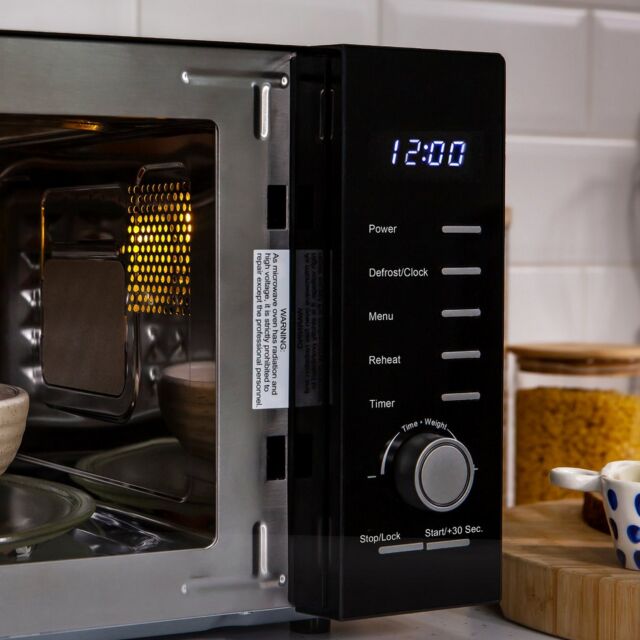 Russell Hobbs RHM2348B 23 Litres Microwave - 800W - Stainless Steel Interior - H29.3 W48 D35.2