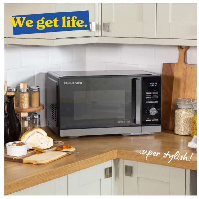 Russell Hobbs RHMI2503B 25 Litres Microwave - 900W - H29 W50 D40