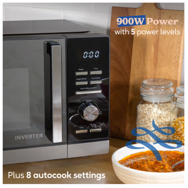 Russell Hobbs RHMI2503B 25 Litres Microwave - 900W - H29 W50 D40