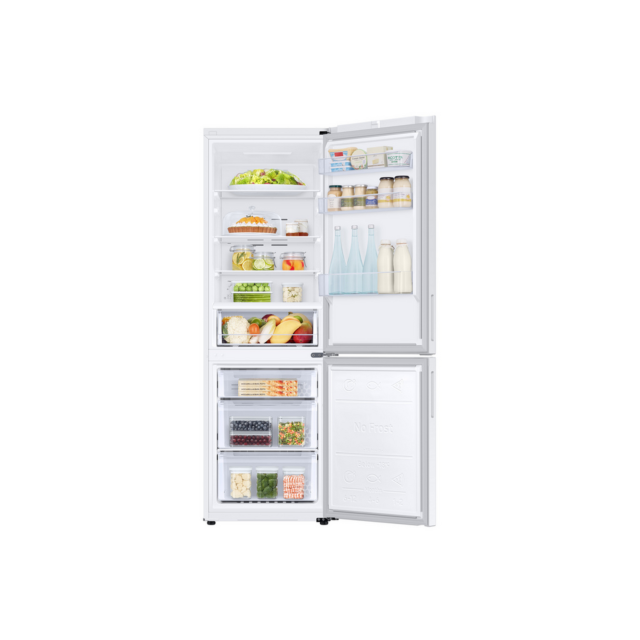 Samsung RB33B610EWW/EU 70/30 Fridge Freezer - E Energy Rated - H185.3 W59.5 D68.8