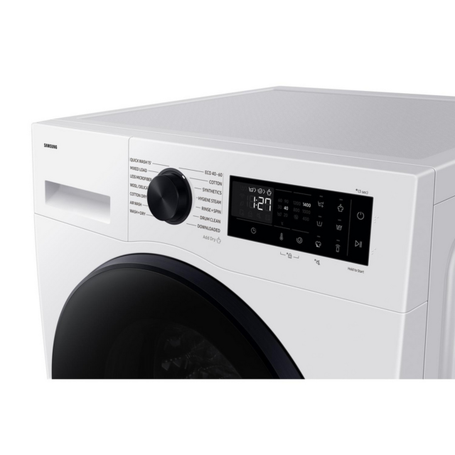 Samsung WD11DG5B15BEEU 11Kg/6Kg 1400 Spin Washer Dryer - D Energy Rated - H85 W60 D63.3