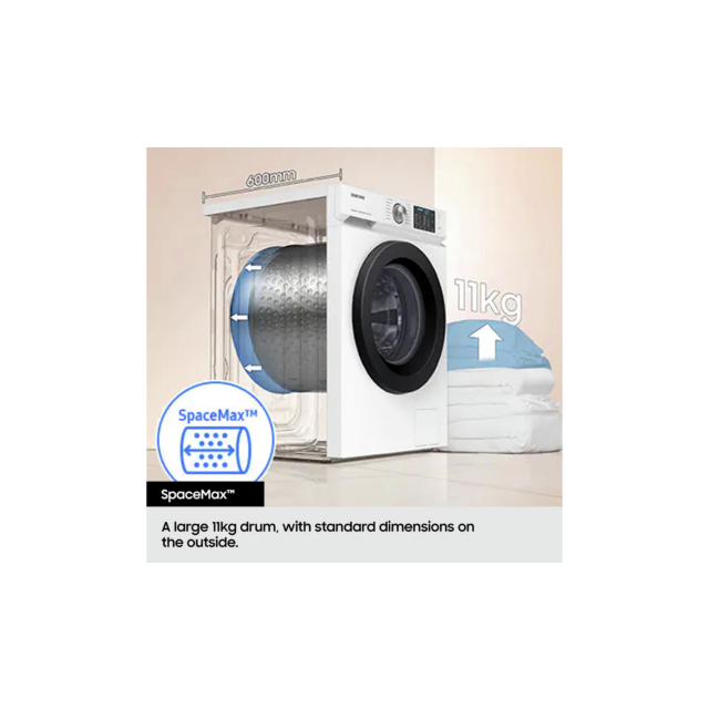 Samsung WW11DG5B25AEEU 11Kg 1400 Spin Washing Machine - A Energy Rated - H85 W60 D60