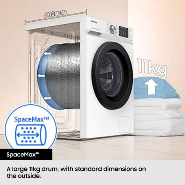 Samsung WW11DG6B25LBU1 9Kg 1400 Spin Washing Machine - A Energy Rated - H85 W60 D60