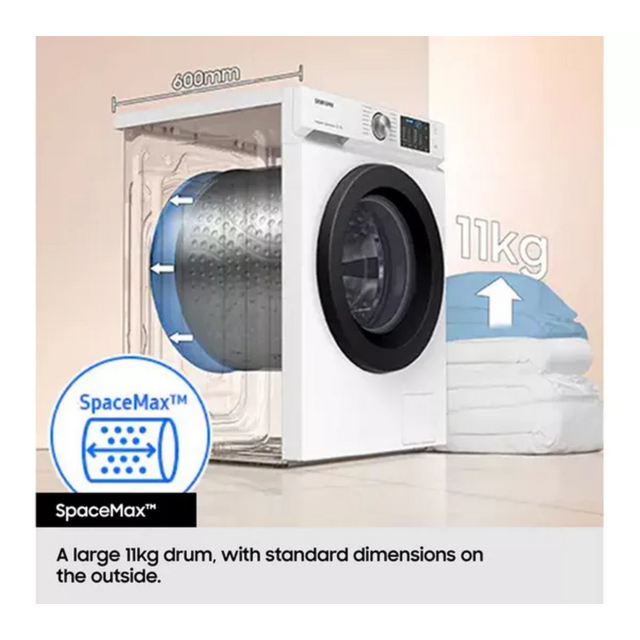 Samsung WW11DG6B25LEU1 11Kg 1400 Spin Freestanding Washing Machine - A Energy Rated - H85 W60 D60