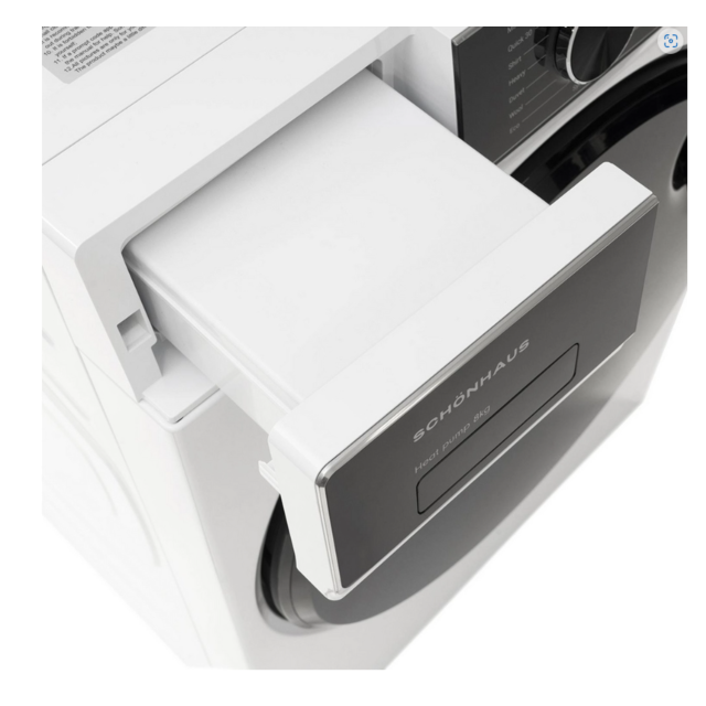 Schönhaus TDSHF018A3W 8Kg Heat Pump Tumble Dryer - A+++ Energy Rated - H85 W59.5 D62.1