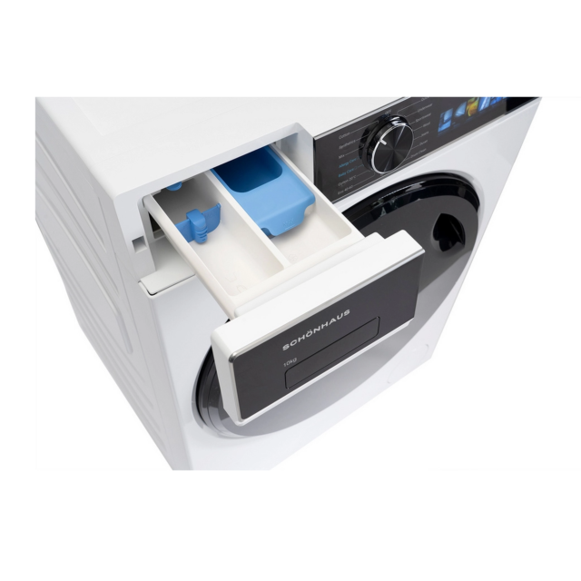 Schönhaus WMSF011014AW 10Kg 1400 Spin Washing Machine - A Energy Rated -H85 W59.5 D58.5 