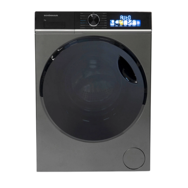 Schönhaus WMSF01914AG 9Kg 1400 Spin Washing Machine - A Energy Rated - H85 W59.5 D58.5