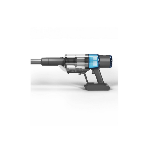 Sebo 95001GB Balance A1 Cordless Stick Vacuum - 48 Minutes Run Time - Basalt Grey/Blue