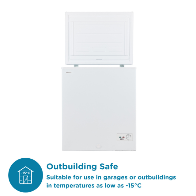 Sensis RFCHT01F137EW 69.5cm Chest Freezer - White