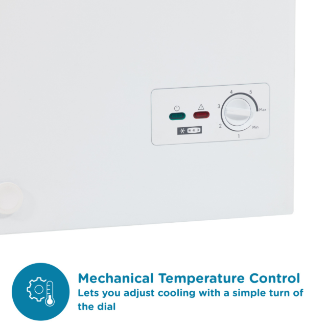 Sensis RFCHT01F137EW 69.5cm Chest Freezer - White