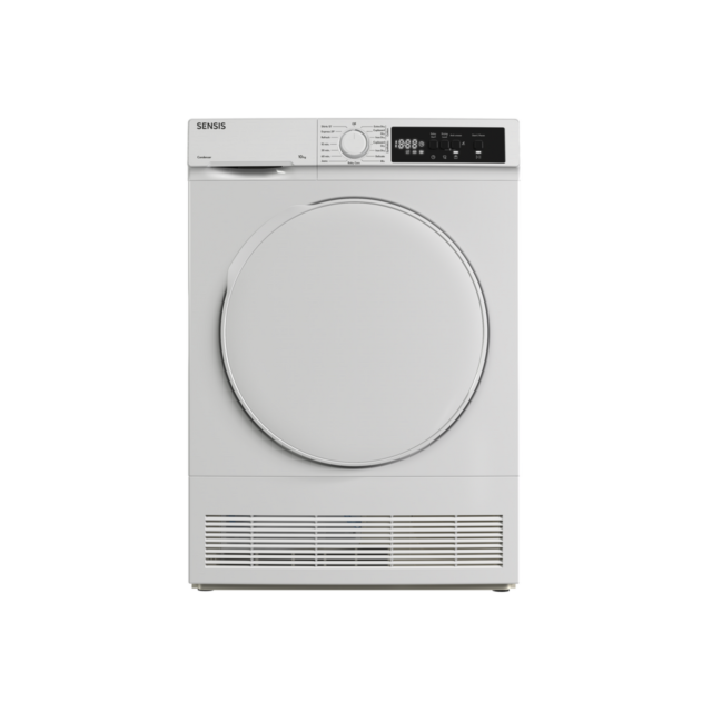 Sensis TDCF0110BW 10Kg Condenser Tumble Dryer - H84.5 W59.6 D63.9