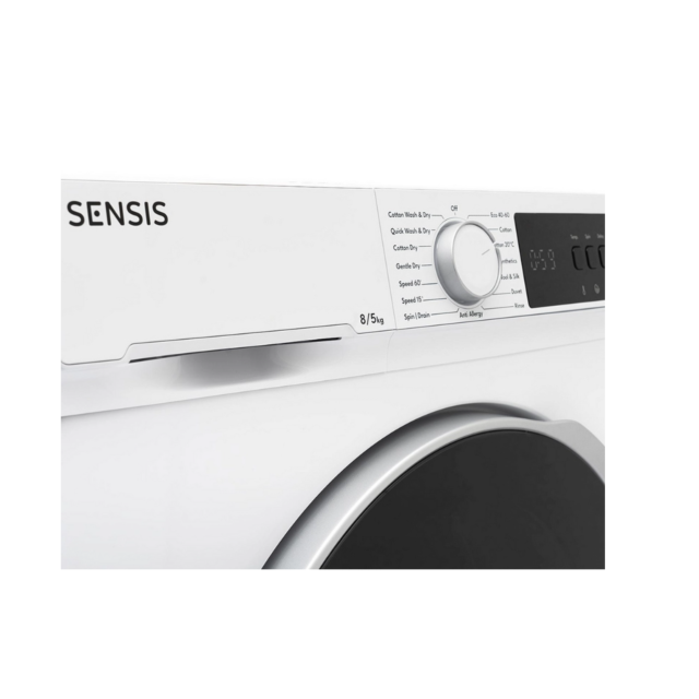 Sensis Wdf018514aw 8Kg/5Kg Washer Dryer - A/E Energy Rated - H84.5 W59.7 D52.7