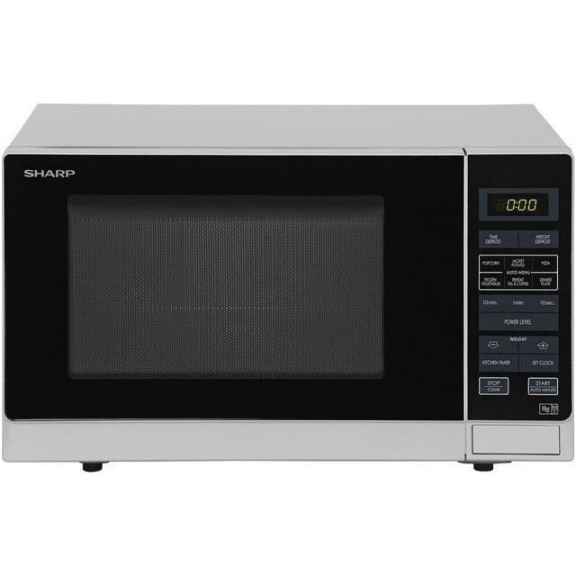 Sharp R372SLM 25 Litre Microwave - 900W - H30.6 W51.3 D43