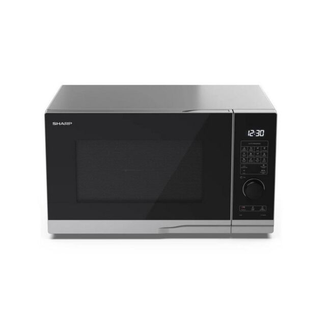 Sharp YC-PG254AU-S 20 Litres Grill Microwave Oven - 900W - H28.1 W48.3 D40.3