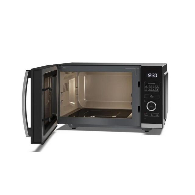 Sharp YC-QS254AU-B 25 Litres Flatbed Microwave Oven - 900W - H28.1 W48.3 D40.3