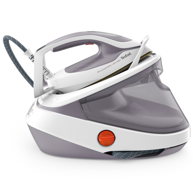 Tefal GV9713G0 High Pressure Steam Generator - Dove Grey & White