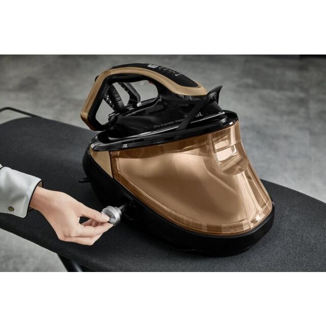 Tefal GV9820G0 Tefal Pro Express Vision Iron - Black & Gold