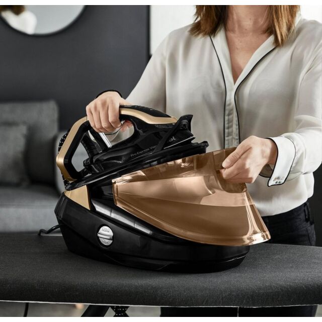 Tefal GV9820G0 Tefal Pro Express Vision Iron - Black & Gold